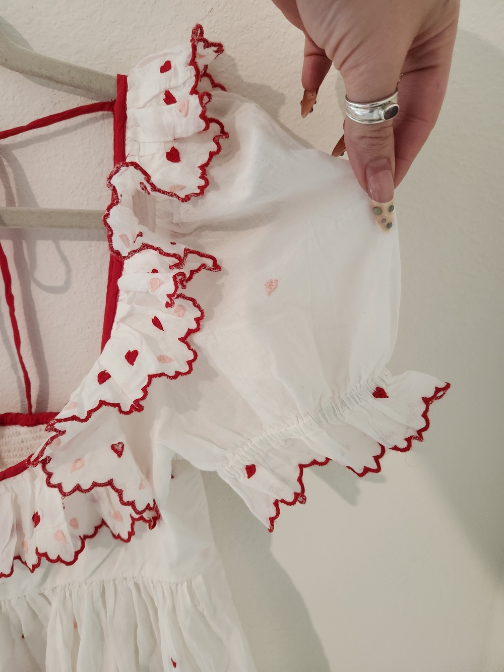 Kimchi Strawberry Babydoll Top - Picture 4 of 8